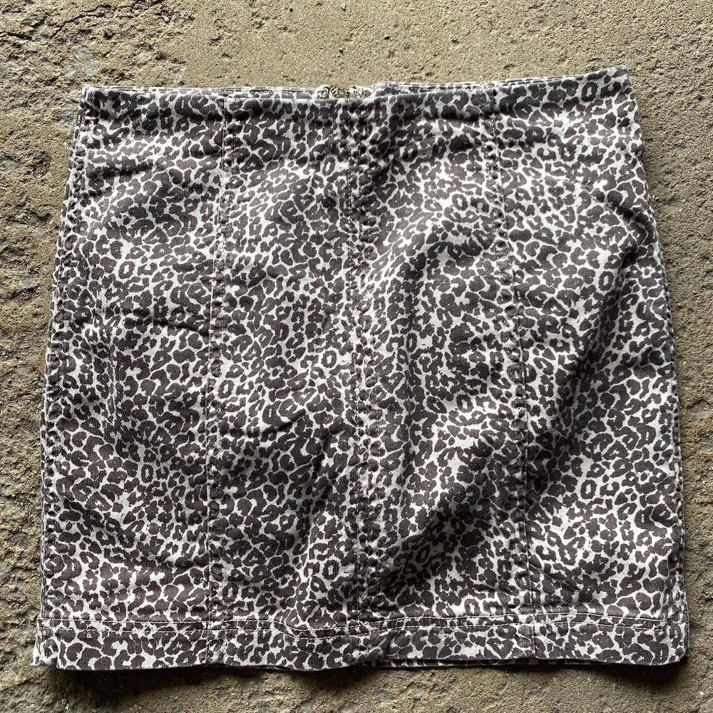 We the free Leopard print Skirt